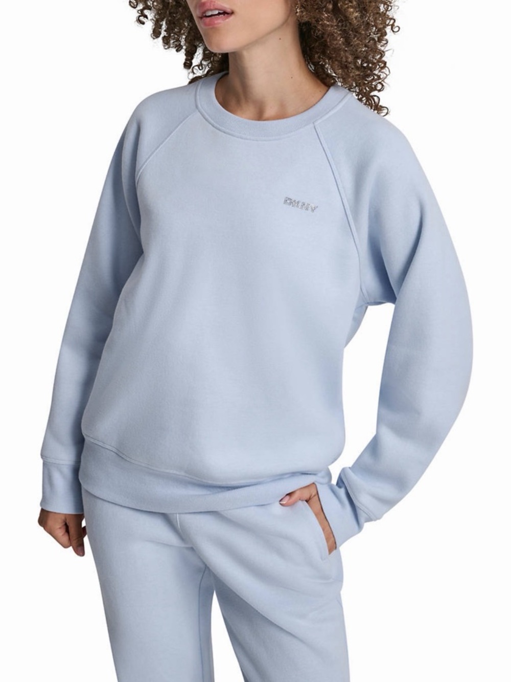 DKNY Sport Light Blue Sport Jogger set. Medium top, Large bottoms- SO SOFT!